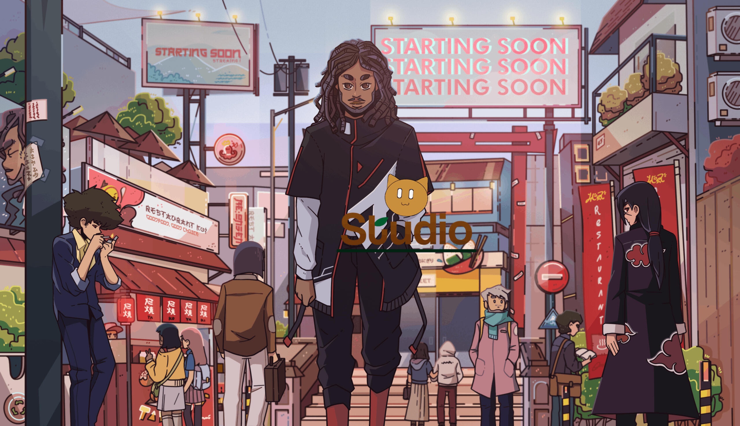 Cartoon Style + Background