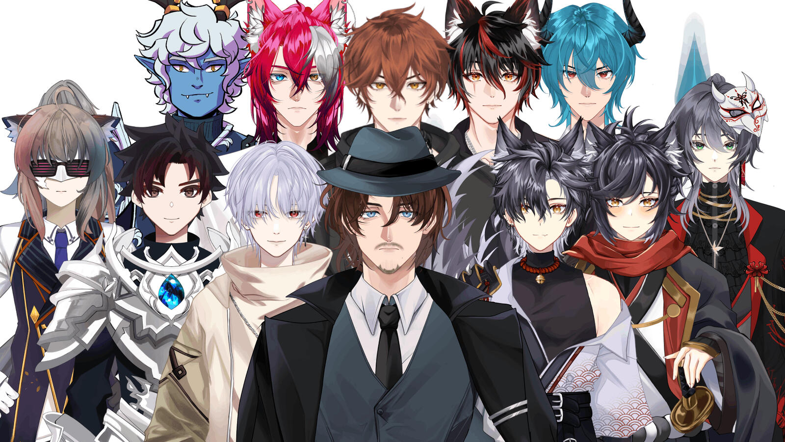 Male Anime Style
